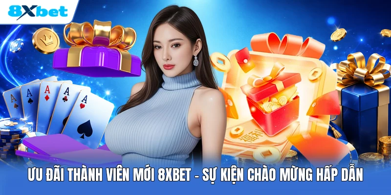 Ưu Đãi Thành Viên Mới 8XBET | Sự Kiện Chào Mừng Hấp Dẫn